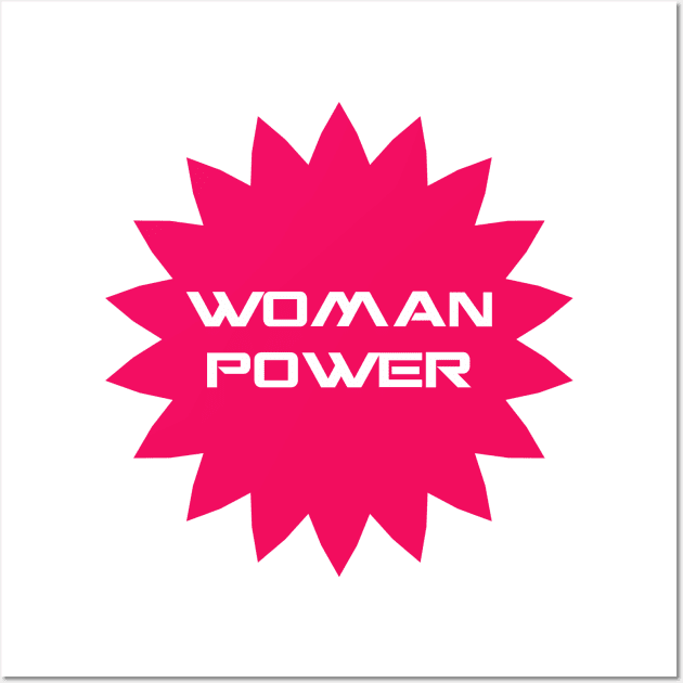 WOMAN POWER STAR Wall Art by Utopic Slaps